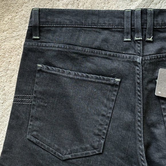 Made in Italy PATRIZIA PEPE Black STRETCH COTTON Slim JEANS Size 48 EUR | 32 US - Picture 8 of 10